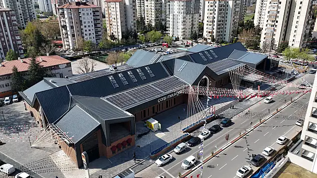 Kayseri'nin merakla beklenen çarşısı açıldı! Bakın ne ikram edildi?