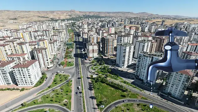 Kayseri'nin merkezinde 12 saatlik su kesintisi! Bu bölgede yaşayanlar dikkat