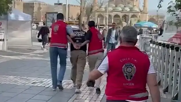 Kayseri'nin merkezinde operasyon!