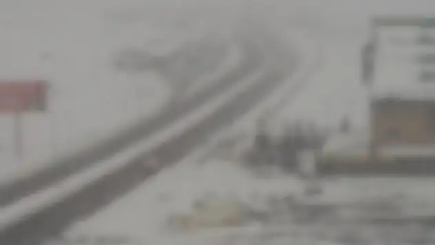 Kayseri'nin o bölgesinde yoğun kar yağışı başladı!