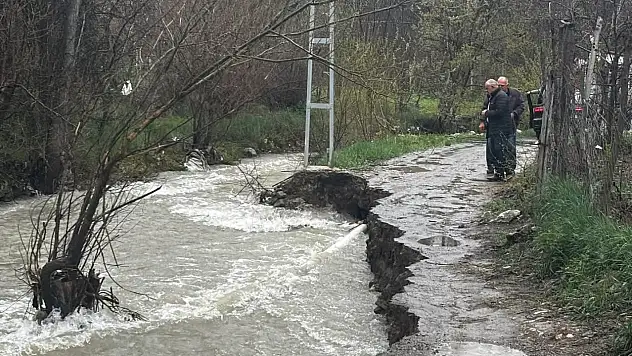 Kayseri'nin o ilçesinde sel alarmı!
