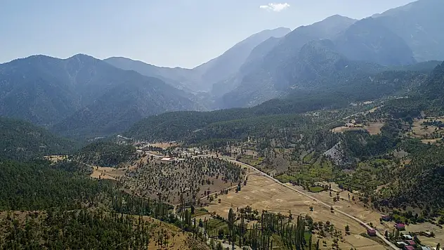 Kayseri'nin ortasında böyle bir yer var! Helikopter bile iniyor