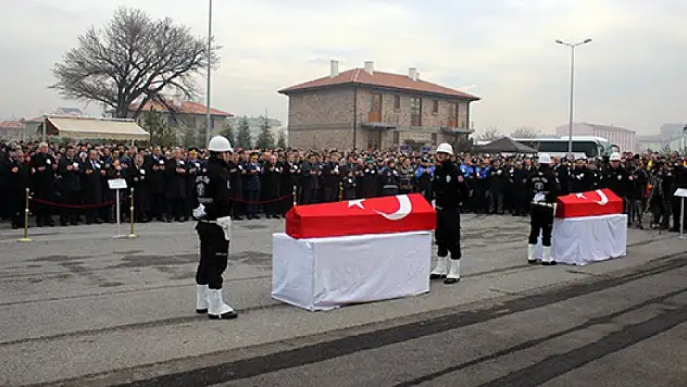 Kayseri'nin şehitleri yan yana uğurlandı
