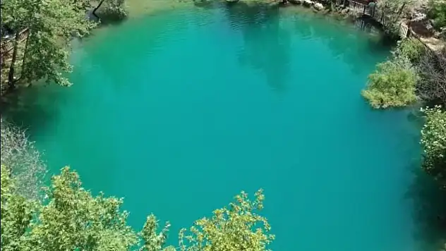 Kayseri'nin sıcaklarından bunalanlar oraya akın ediyor!
