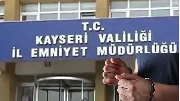 Kayseri'nin suç bilançosu açıklandı: 17 bin kişi yakalandı!