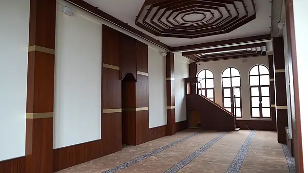 Kayseri'nin yeni camisinde sona gelindi!