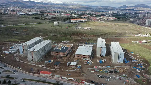 Kayseri'nin yeni yurtlarında son aşamaya gelindi!