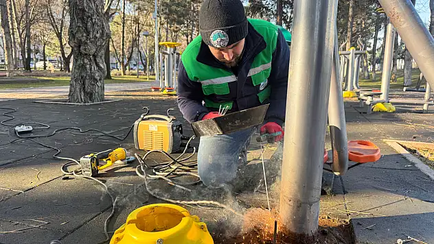Kayseri'nin yeşil alanları yenileniyor