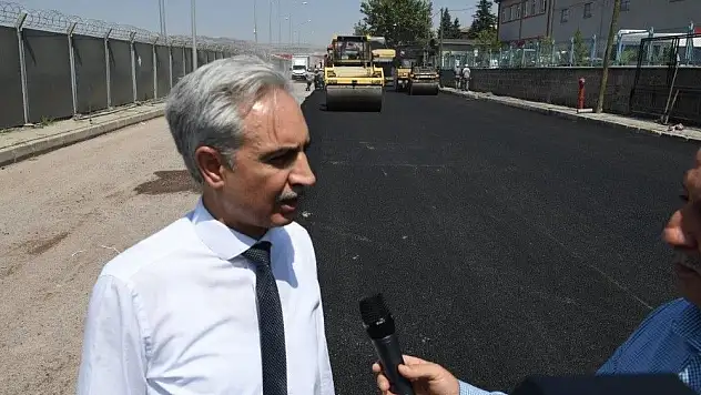 Kayseri OSB'de altyapı projeleri aralıksız devam ediyor