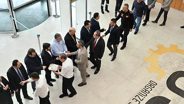 Kayseri OSB'de bayramlaşma