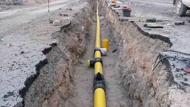Kayseri OSB'de doğalgaz altyapı çalışmaları aralıksız devam ediyor
