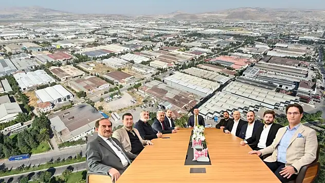 Kayseri OSB'de görev dağılımı belli oldu! Yeni yönetim ilk kez toplandı