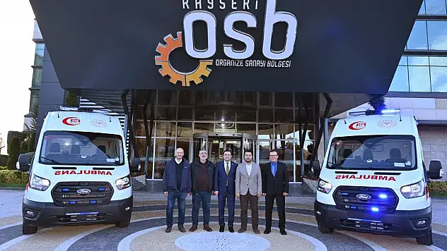 Kayseri OSB'den sağlık hizmetlerini güçlendirecek hamle