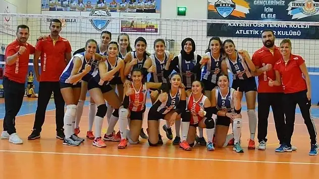 Kayseri OSB Teknik Koleji Atletikspor ikinci yarıya başlıyor

