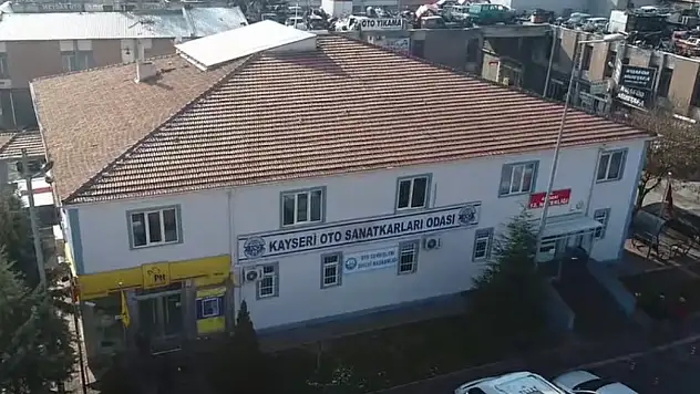 Kayseri Oto Sanatkarları Odası'nda seçim heyecanı