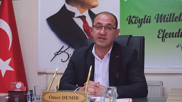 Kayseri Pancar Kooperatifi Başkan adayı Demir'den dikkat çeken açıklama: Bunu yapmayın!