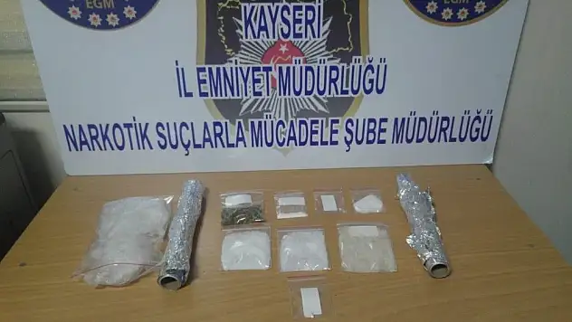Kayseri polisi uyuşturucuya geçit vermiyor
