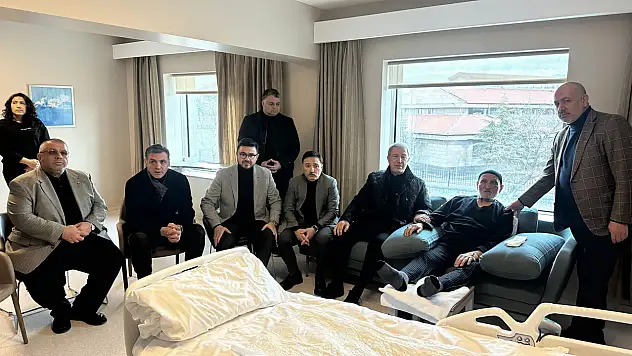 Kayseri protokolü Kayserispor eski başkanını ne için ziyaret etti?