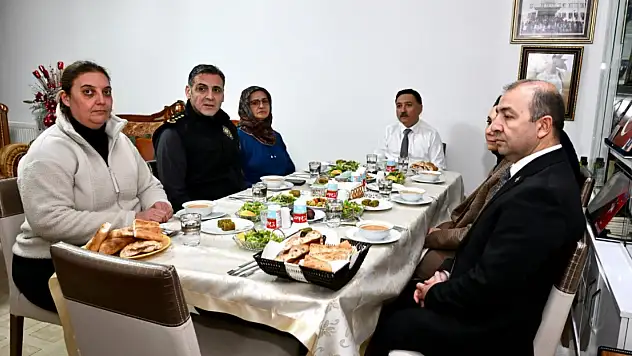 Kayseri protokolü Uluçay Ailesine misafir oldu!