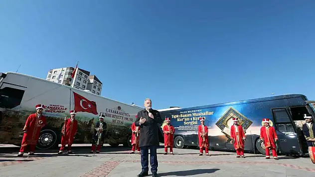 Kayseri protokolünden Çanakkale Zaferi mesajları