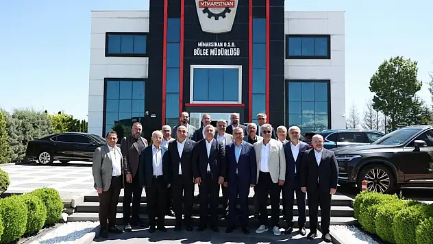 Kayseri sanayisinin önemli isimlerinden yeni başkana ziyaret