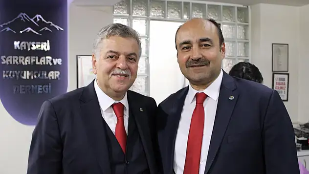Kayseri Sarraflar ve Kuyumcuların yeni başkanı belli oldu