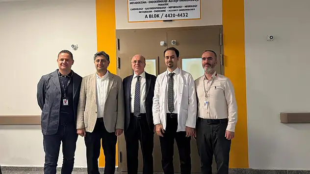 Kayseri Şehir Hastanesi'nde bir ilk daha!