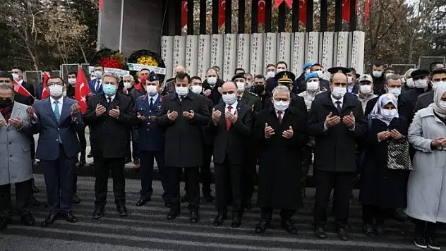 Kayseri şehitleri anıldı