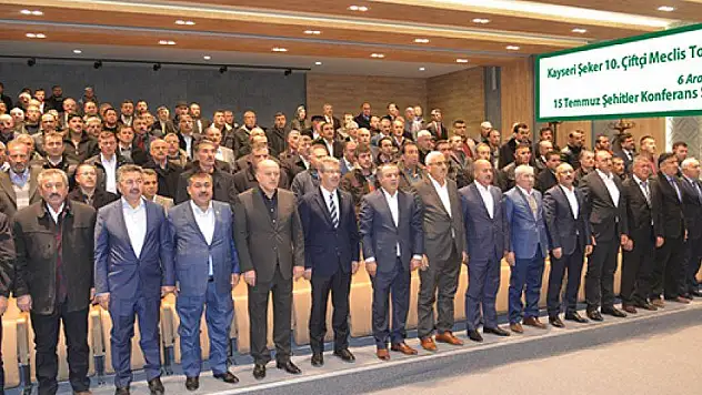 Kayseri Şeker 10. Çiftçi Meclisi Toplandı
