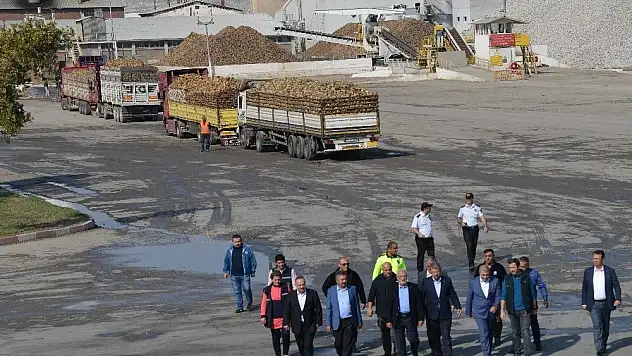 Kayseri Şeker'de, Randevulu Pancar Sökümü Ve Tesellüme Uyum Oranı yüzde 97