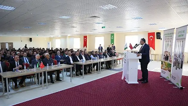 Kayseri Şeker'den Develi'deki çiftçilere eğitim semineri
