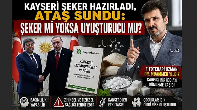 Kayseri Şeker hazırladı, Ataş sundu: Şeker mi yoksa uyuşturucu mu?