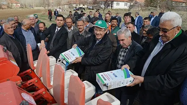 Kayseri Şeker'in Gemerek Pancar Ekim Töreni Şölen Havasında Geçti