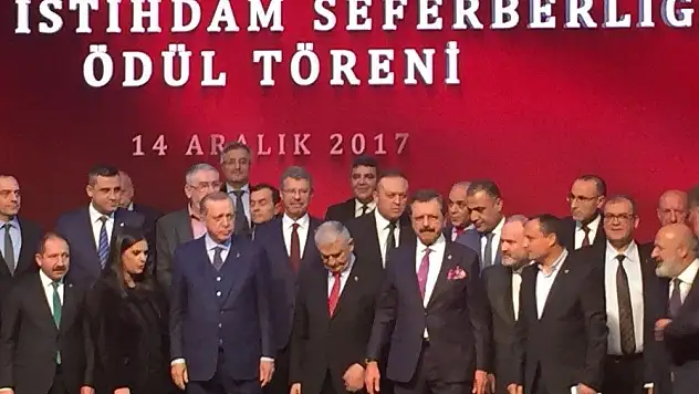 Kayseri Şeker, istihdamda il birincisi olarak ödül aldı