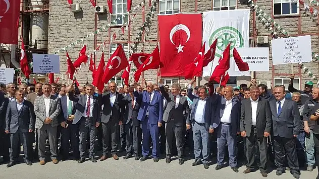 Kayseri Şeker 27 Nisan'ı şeker bayramı ilan etti