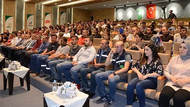 Kayseri Şekerde, sivil savunma ve ekip çalışması eğitimi