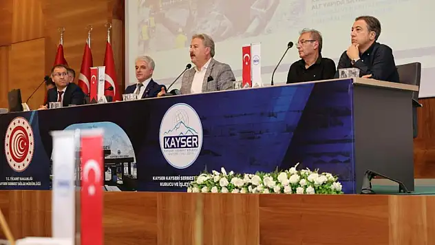 Kayseri Serbest Bölge genel kurulunu yaptı: Geleceğin yol haritası çizildi