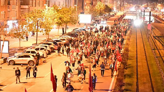 Kayseri tek yürek 19 Mayıs için yürüdü