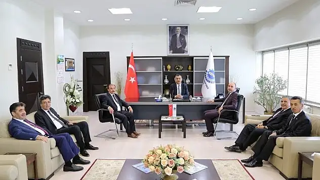 Kayseri Ticaret Borsası'ndan KAYSO'ya Ziyaret