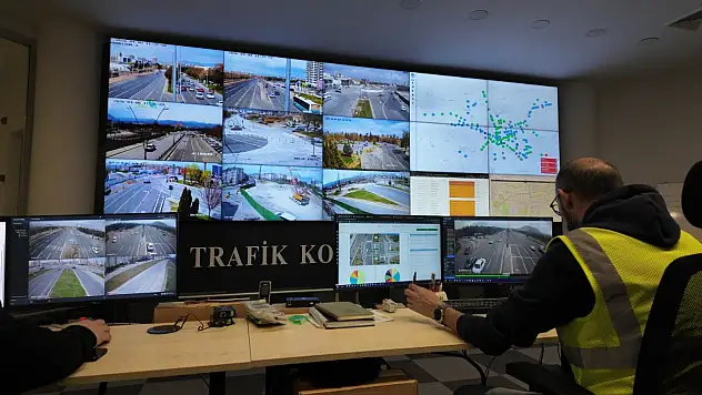 Kayseri trafiği 500 kamera ile izleniyor!