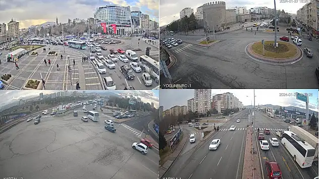 Kayseri trafiği artık akıllı!