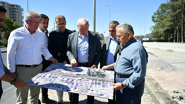 Kayseri trafiğine nefes olacak! Başkan Büyükkılıç yerine inceledi