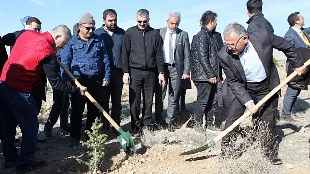 Kayseri Ulaşım A.Ş.'den 3 bin fidan