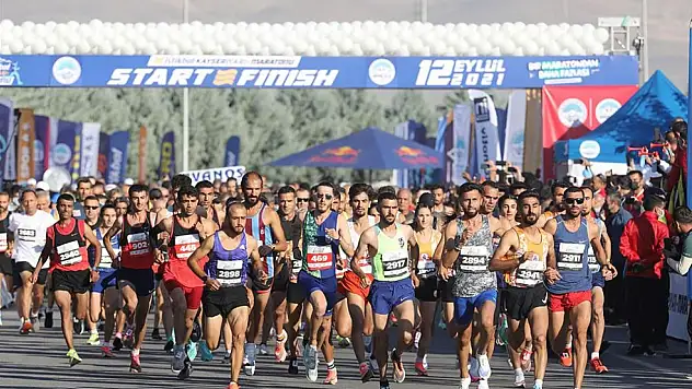 Kayseri Yarı Maratonu heyecanı başladı!