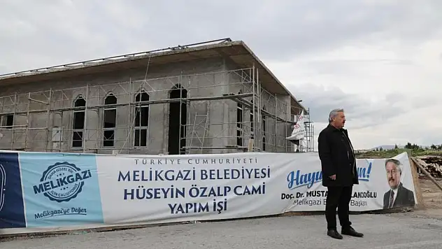 Kayseri'ye bir camii daha geliyor: Yakında ibadete açılacak