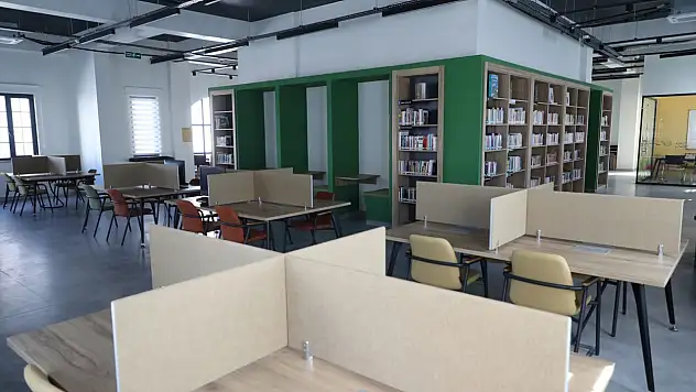 Kayseri'ye bir kütüphane daha açılıyor! Tarihi belli oldu