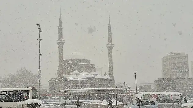 Kayseri'ye bugün kar yağacak