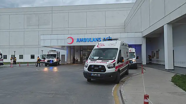 Kayseri'ye gelen milletvekili kaza yaptı