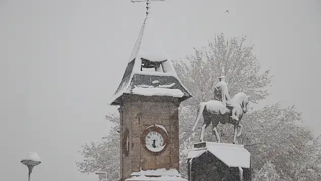 Kayseri'ye kar geliyor!