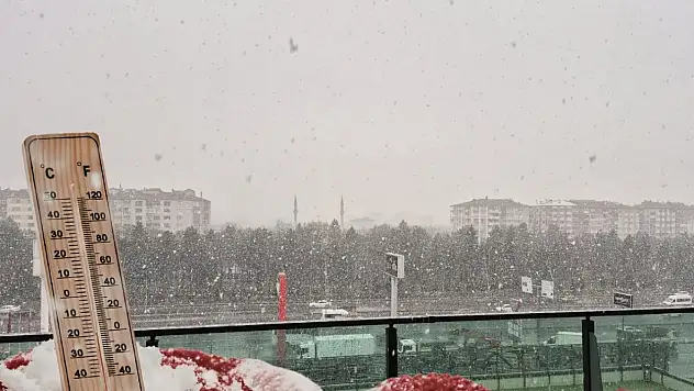 Kayseri'ye kara kış geri geldi! En soğuk yer belli oldu